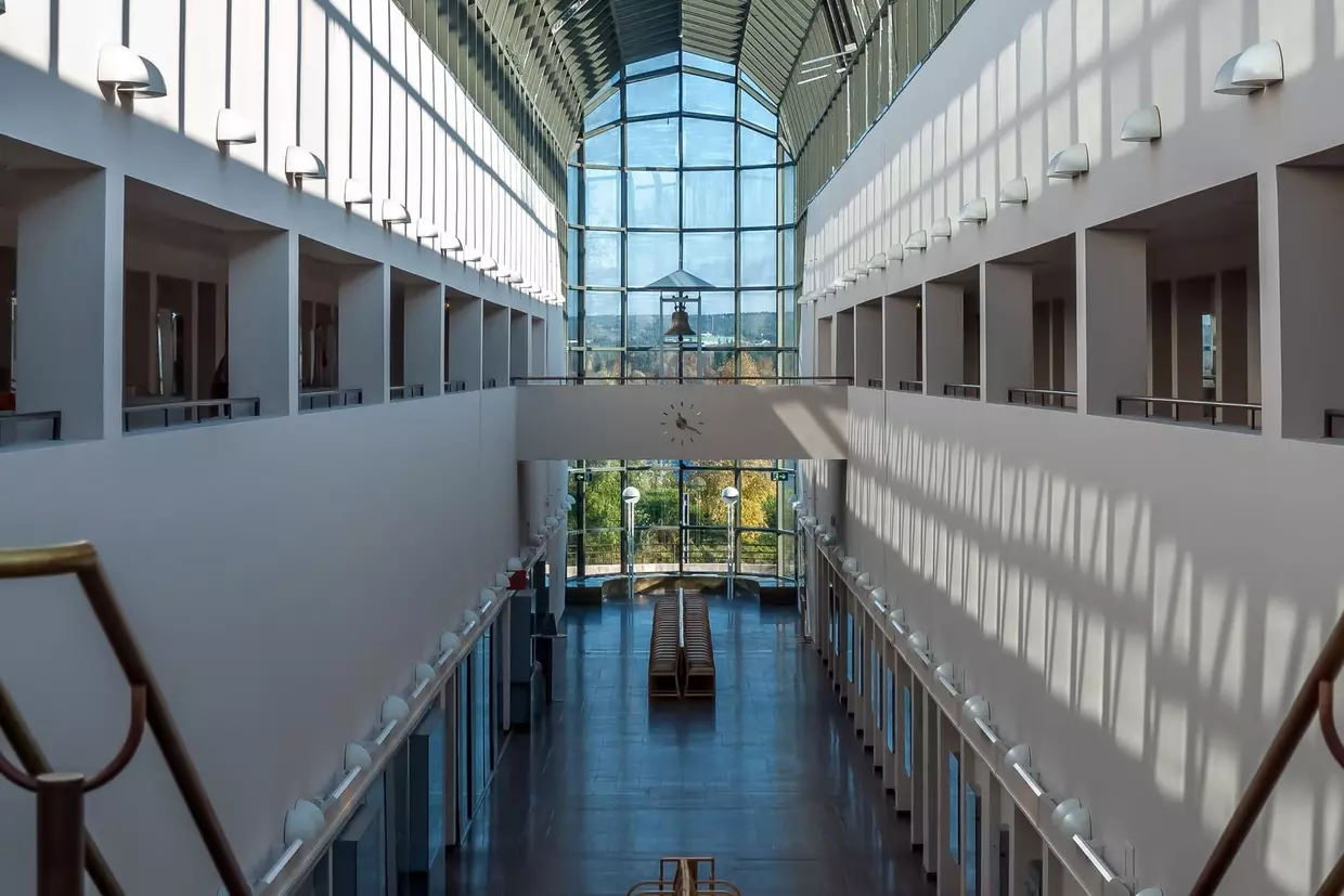 Vue intérieur du Musée Arktikum