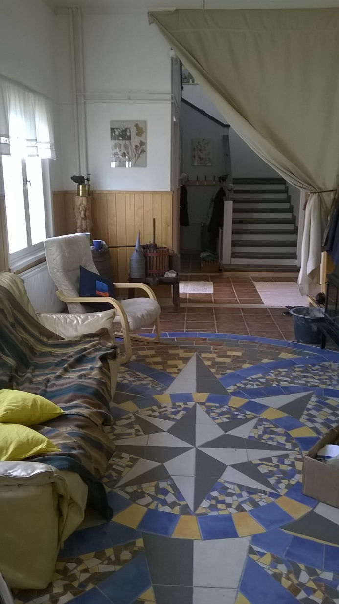 Salon à l'intérieur de l'hebergement